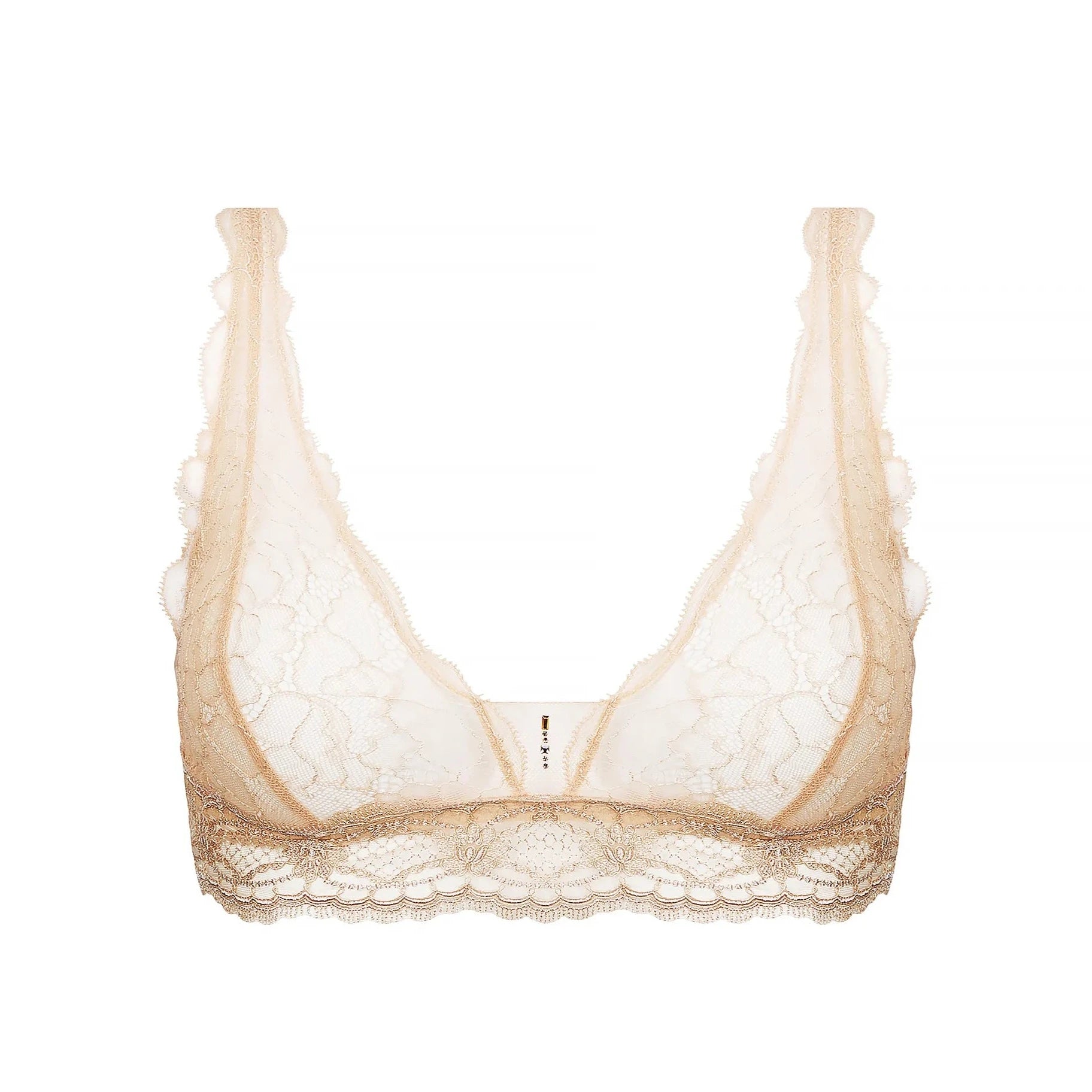 stretch lace high-cut pantiesLise Charmel Sublime en dantelle Non-wired bra Nude sublime