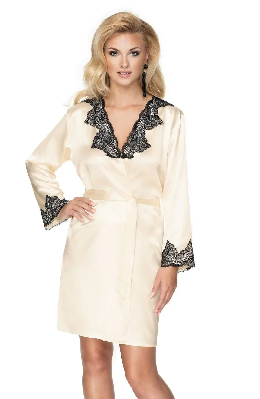 women's pajamas for the holidaysIrall Juniper Cream Dressing Gown