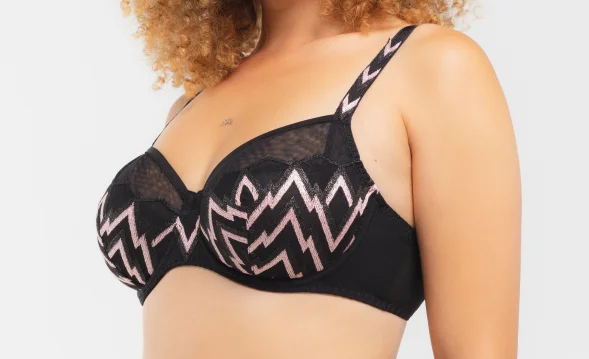 sports bras with mesh ventilationLouisa Bracq Ziggy | 487NBR-01 Full Cup