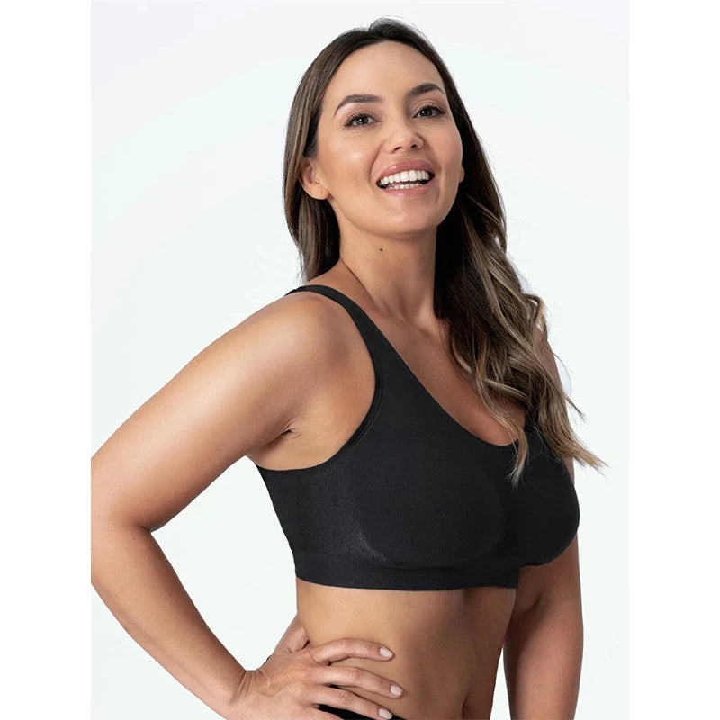 full-coverage underwire brasWIRELESS SHAPER BRA WITH HOOKS (CLEARANCE)