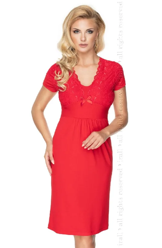 women's pajamas for gift-givingIrall Gia Red Nightdress