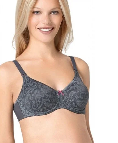 plus-size underwire demi-cups with lace trimSOUTIEN-GORGE ARMATURES-PAISLEY