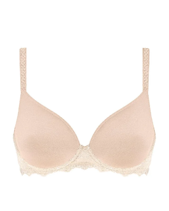 seamless silk lingerie setsCaresse 3D Plunge Bra