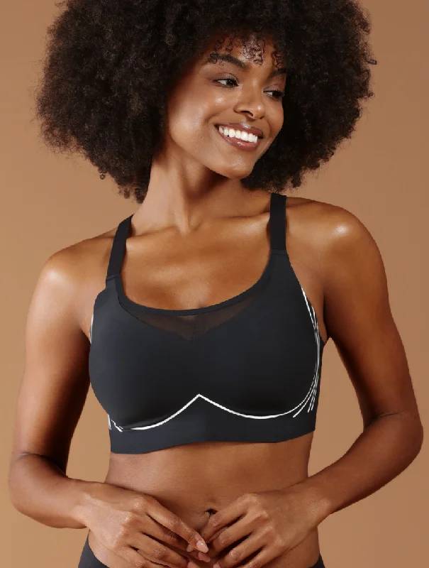 minimalist seamless brasAero Poise Racerback Comfort Sports Bra