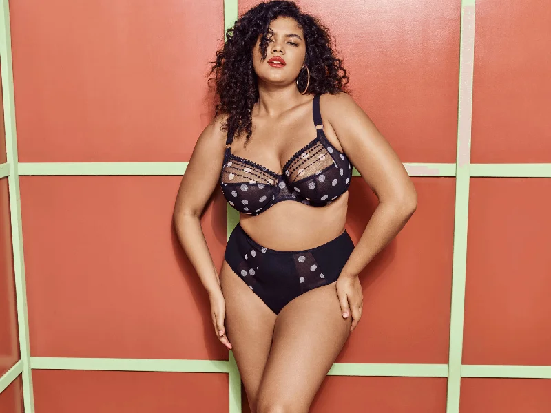 plus-size underwire balconette brasSOUTIEN-GORGE 3 PARTIES EN TULLE-MATILDA