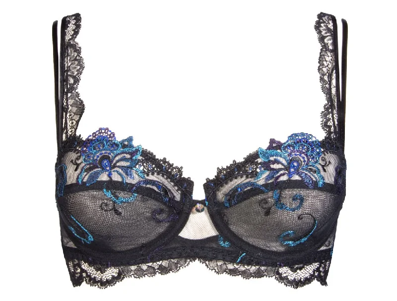 floral lace lingerie setsLise Charmel Nuit Elegance | AZG3008 Demi