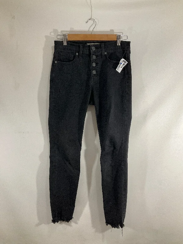 Women's Jodhpurs with Ankle LengthJeans Skinny By Madewell In Black Denim, Size: 2