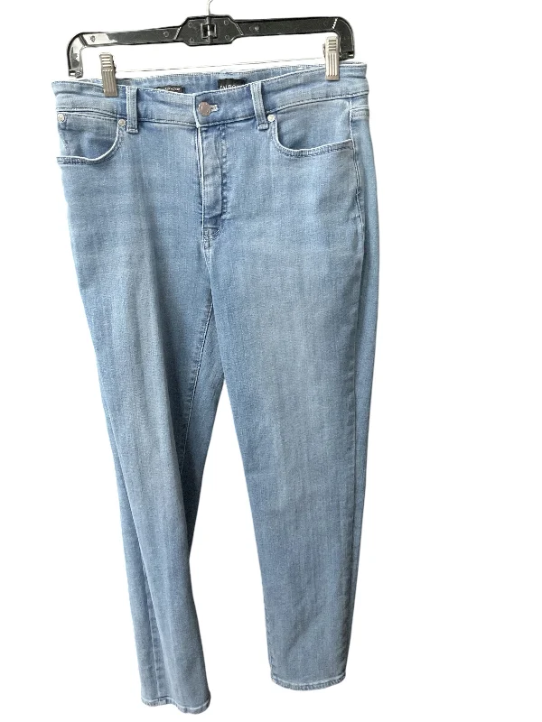 Women's Jodhpurs with Short LengthJeans Skinny By Talbots In Blue Denim, Size: 6