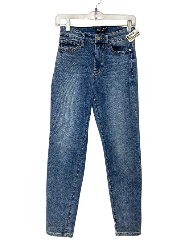 Women's Jodhpurs with Shawl CollarJeans Skinny By Judy Blue In Blue Denim