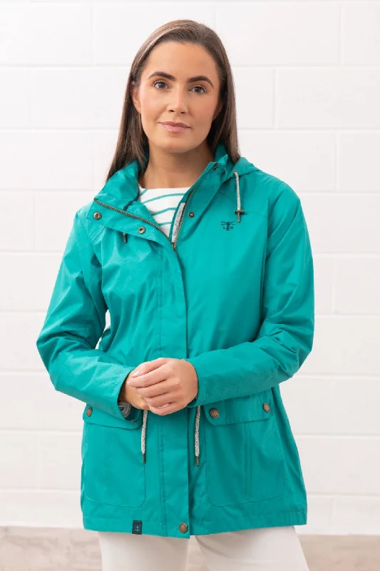 Women's Coats with Fur Trimmed CollarWillow Jacket - Soft Teal