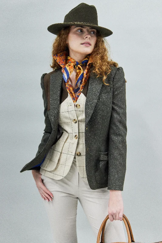 Women's Coats with CollarTweed Barbara Blazer