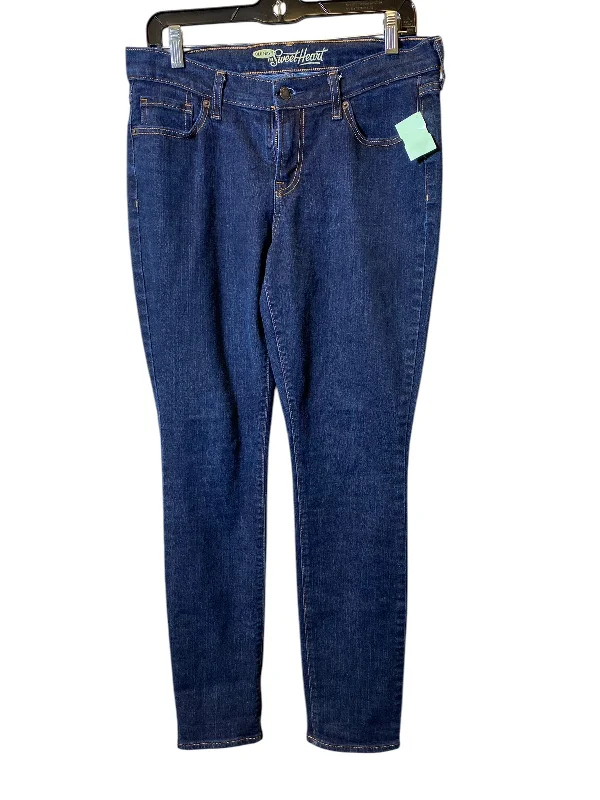 Women's Jodhpurs with Square CollarJeans Skinny By Old Navy In Blue, Size: 8