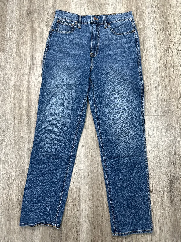 Women's Jodhpurs with Shawl CollarJeans Straight By J. Crew In Blue Denim, Size: 4