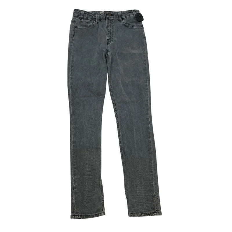 Women's Jodhpurs with Low CollarJeans Skinny By Levis In Grey Denim, Size: 8