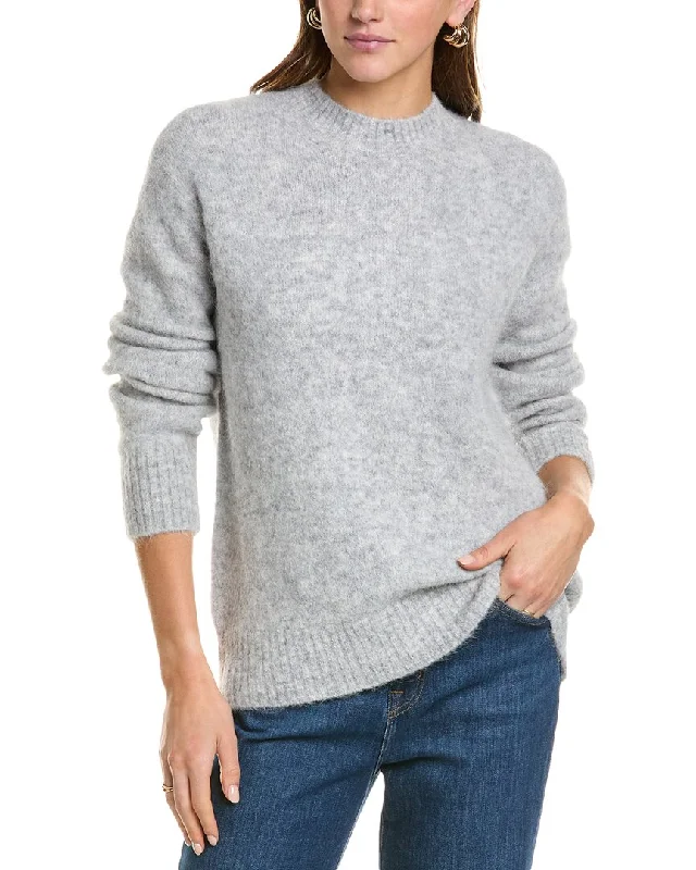 Women's Keyhole Collar SweatersVince Alpaca-Blend Sweater