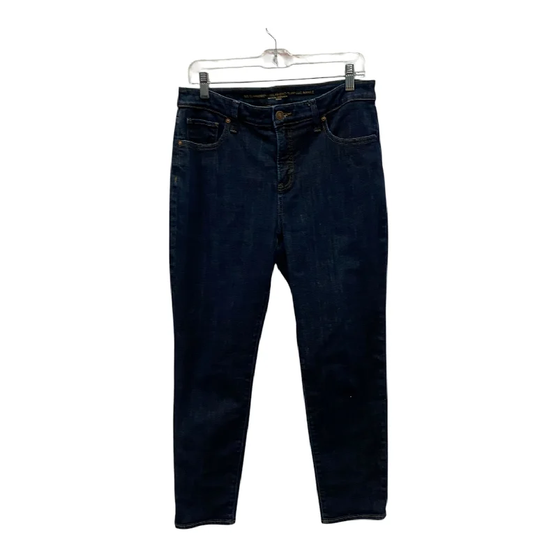 Women's Jodhpurs with Belt LoopsJeans Boyfriend By Chicos In Blue, Size:8