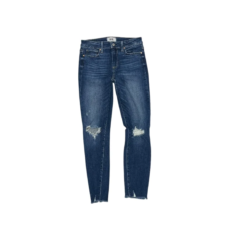 Women's Trouser PantsJeans Skinny By Hudson In Blue Denim, Size:4