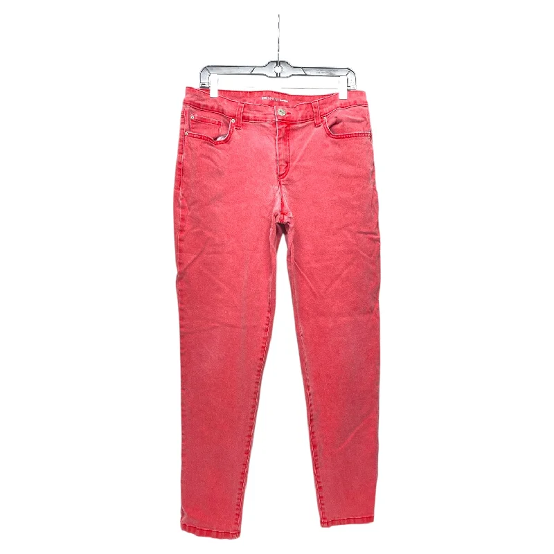 Women's Jodhpurs with Rounded HemJeans Straight By Inc In Red, Size: 12