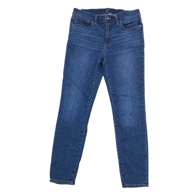 Women's Jodhpurs with Capri LengthJeans Skinny By J. Crew In Blue Denim, Size: 8