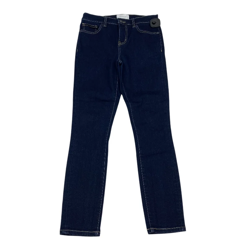 Women's Jodhpurs with High CollarJeans Skinny By Current/elliott In Blue Denim, Size: 2