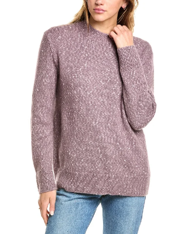 Women's Sweetheart Neck SweatersVince Alpaca, Wool, & Silk-Blend Sweater