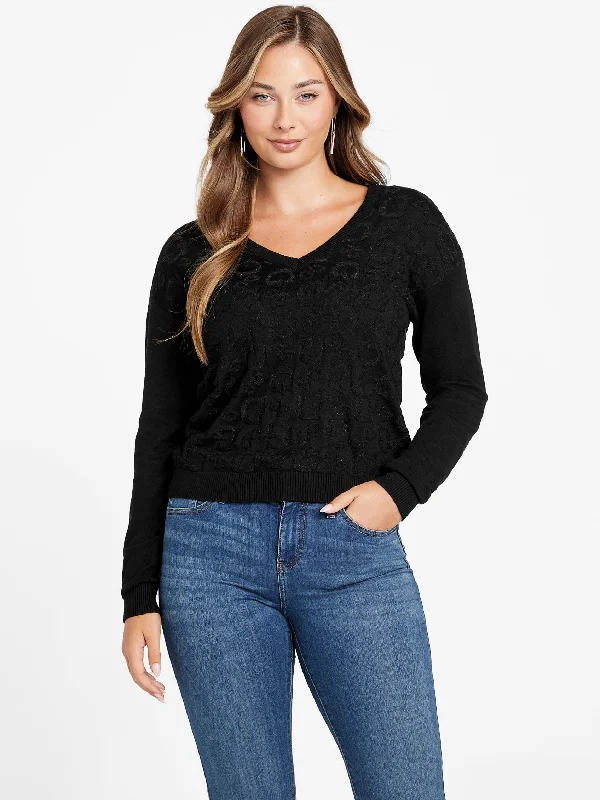 Women's Cashmere SweatersRitchell Logo Sweater