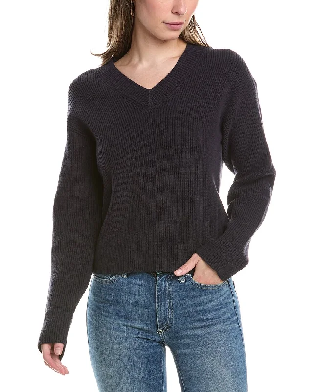 Women's Rounded Collar SweatersVince Dropped-Shoulder Sweater