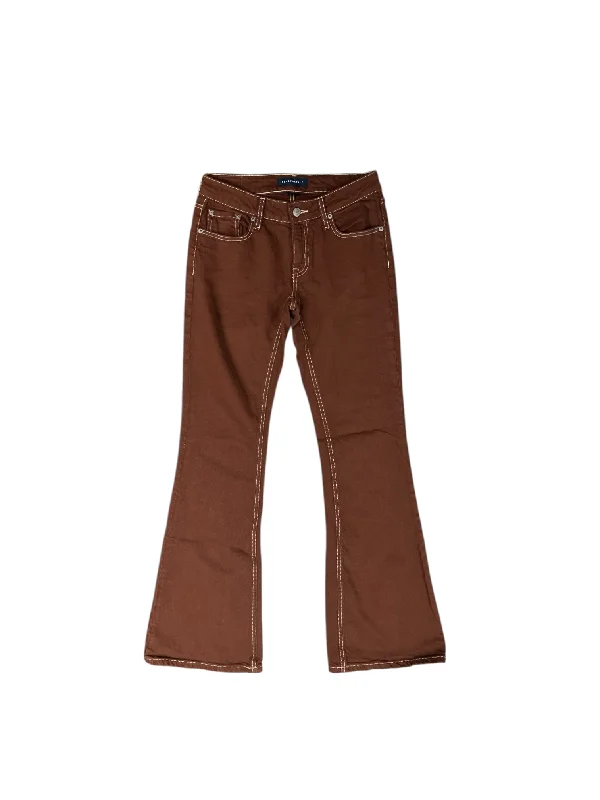 Women's SlacksJeans Flared By Aeropostale In Brown, Size: 4