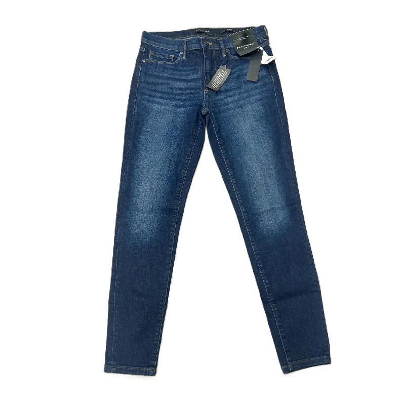 Women's ChinosJeans Skinny By Banana Republic In Blue Denim, Size: 4