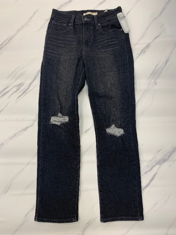 Women's JeggingsJeans Straight By Levis In Black, Size: 2