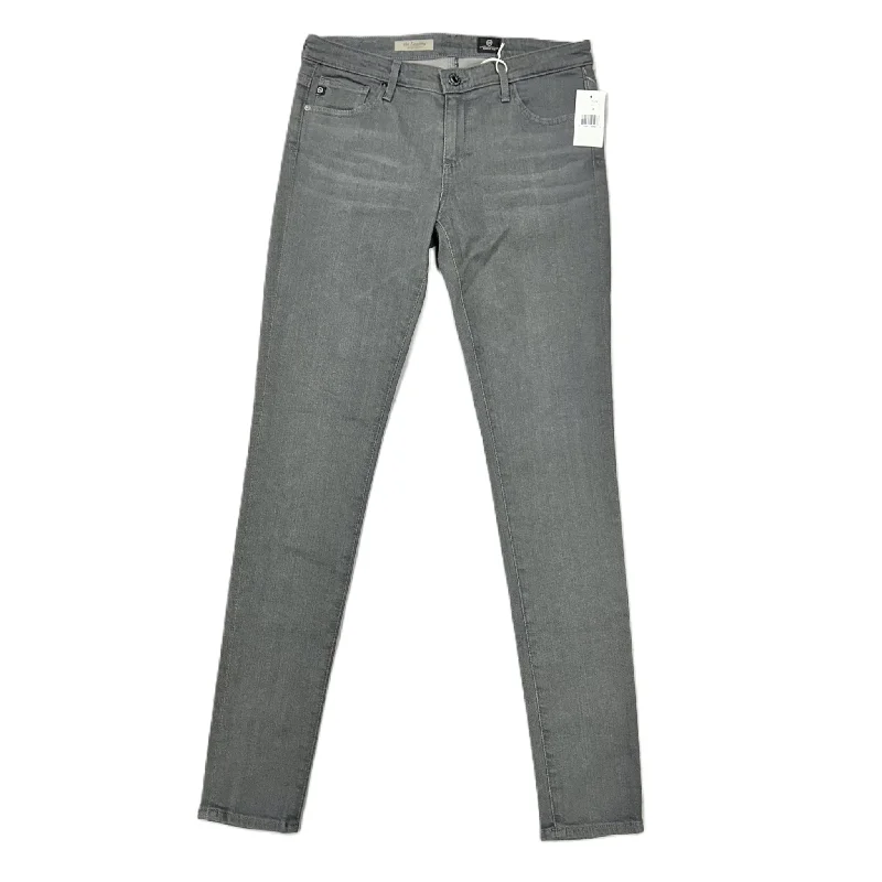 Women's Jodhpurs with Skinny LegJeans Skinny By Adriano Goldschmied In Grey Denim, Size: 6