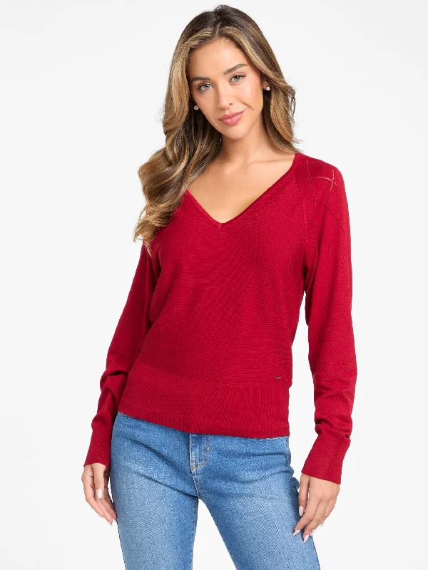 Women's Square Collar SweatersWayley Sweater Top