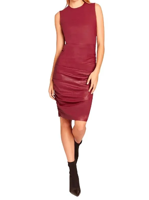 Women's Mini DressesJamilla Dress In Aubergine