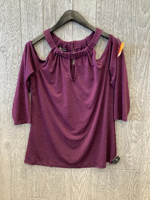 Women's Blouse with EmbroideryTop Long Sleeve By Inc  Size: M